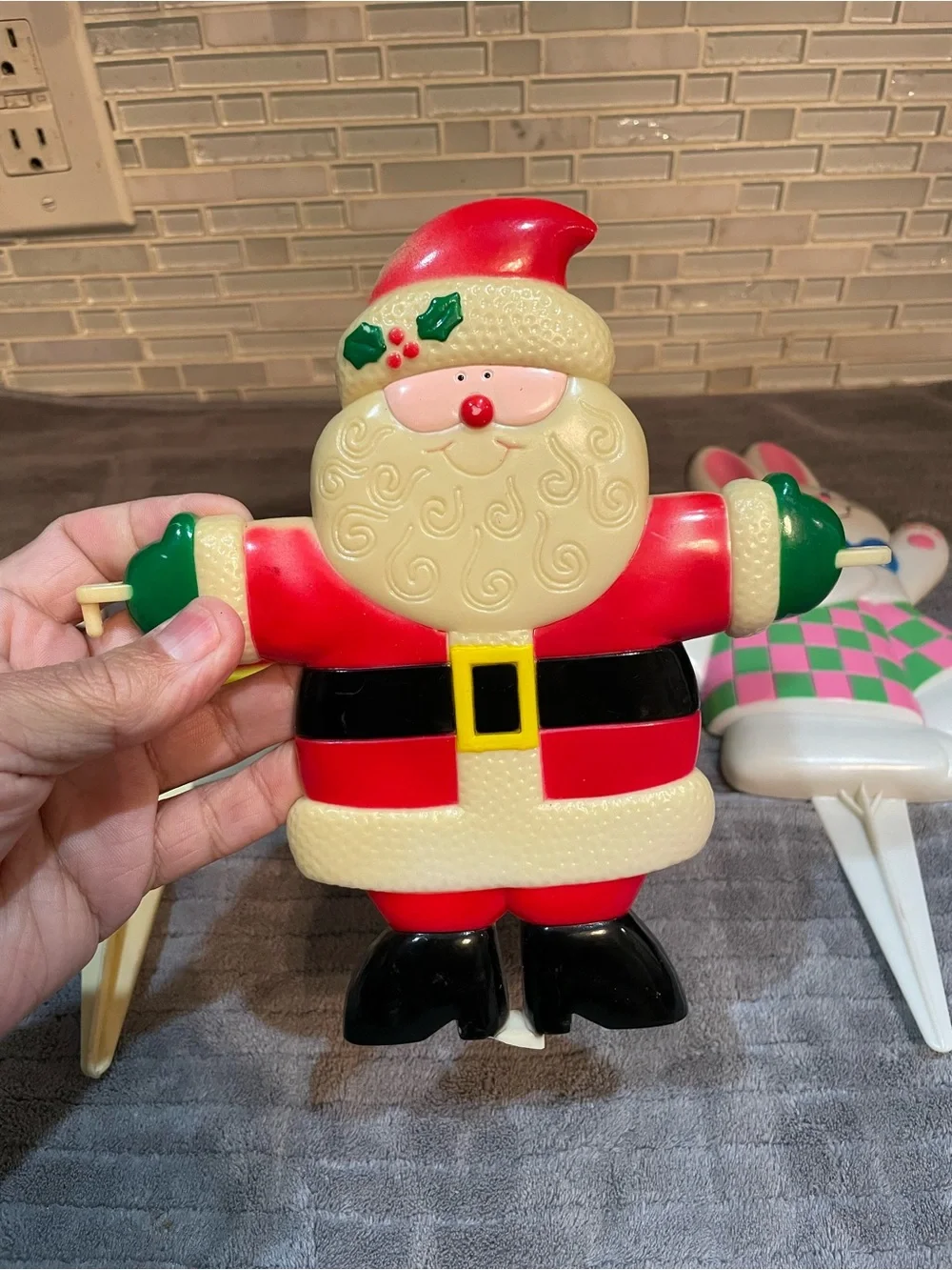 Vintage  Christmas Easter Yard Pick Lot